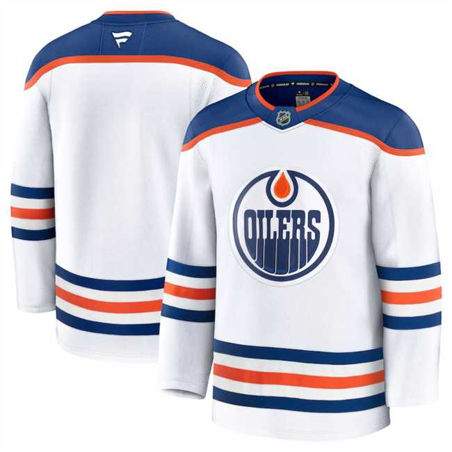 Men's Edmonton Oilers Custom White 2024-25 Away Stitched Hockey Jersey,We sell and wholesale Men's Edmonton Oilers Custom White 2024-25 Away Stitched Hockey Jersey on line form chian!
